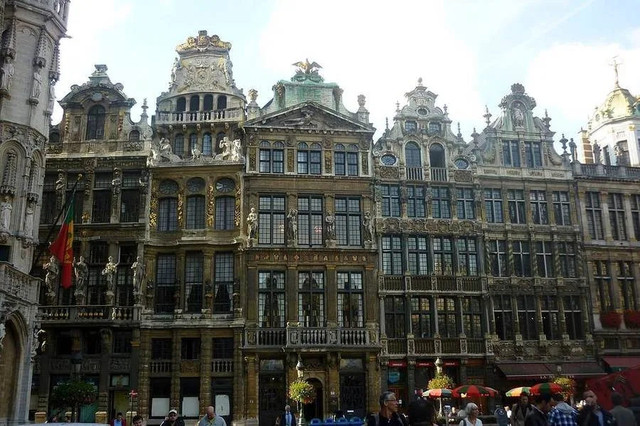 Gildehäuser an der Grand-Place in Brüssel