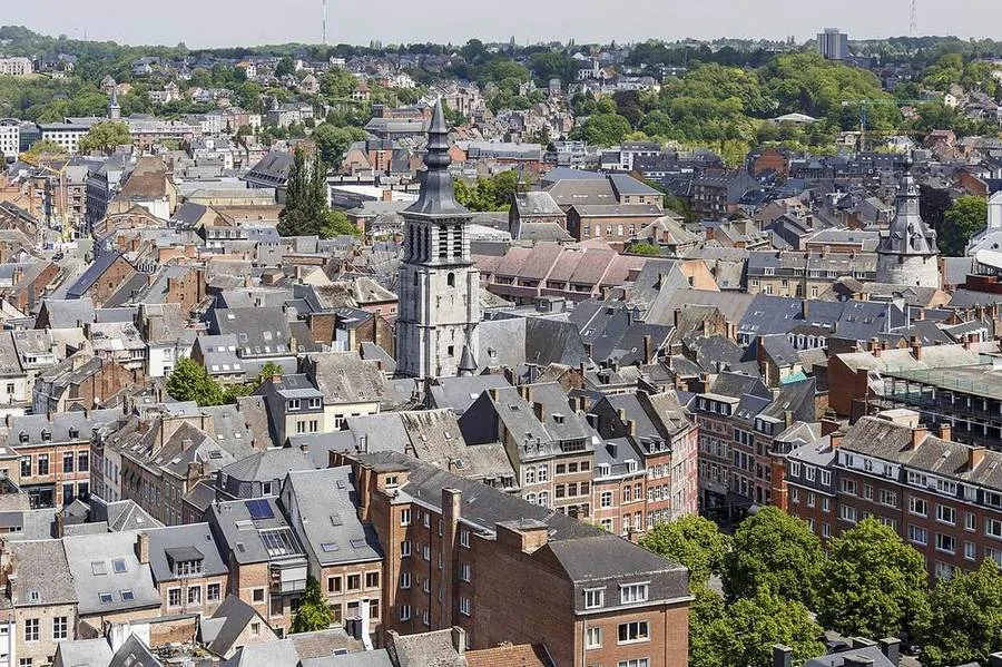Dächer der Altstadt von Namur