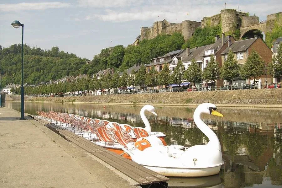 Burg Bouillon über der Semois
