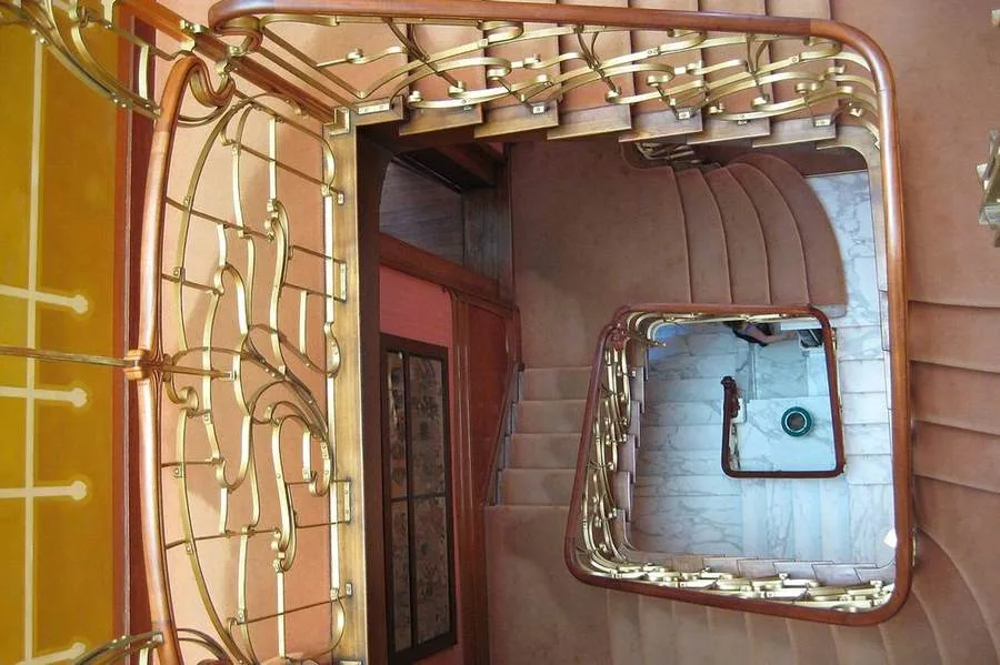 Treppenhaus im Horta-Museum in Brüssel