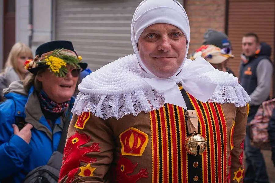 Gilles beim Karneval von Binche