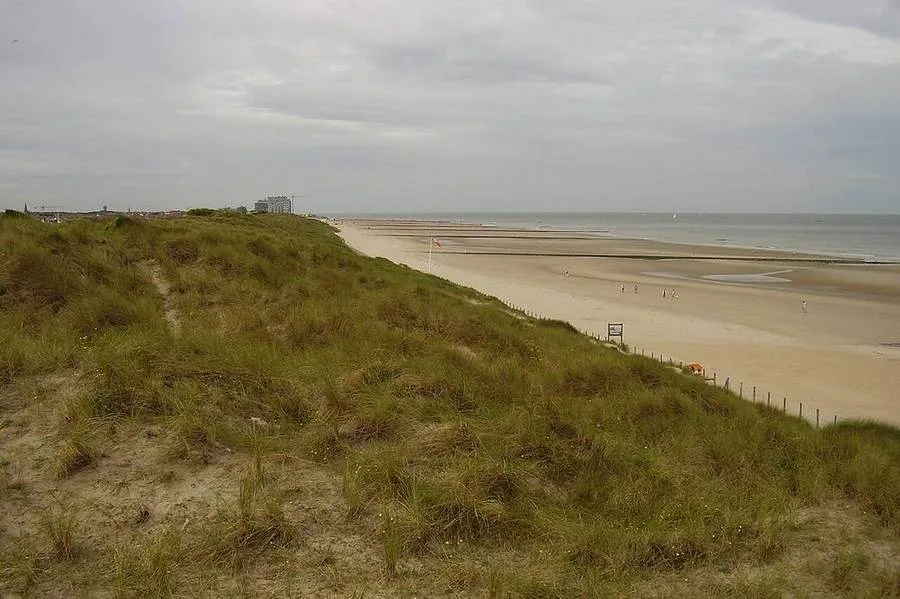 Strand und Dünen bei Ostende