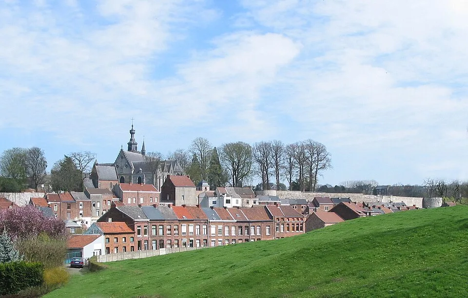 Stadtansicht von Binche