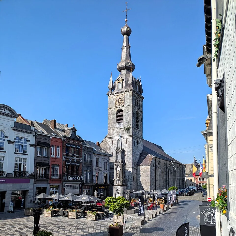 Stadtansicht von Chimay