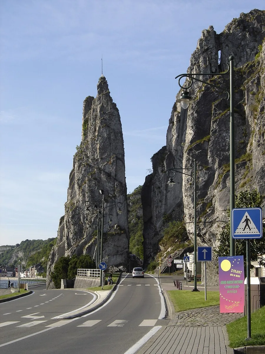 Der Bayard-Felsen bei Dinant