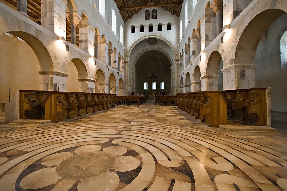 Kirche der Trappistenabtei Saint-Remy in Rochefort