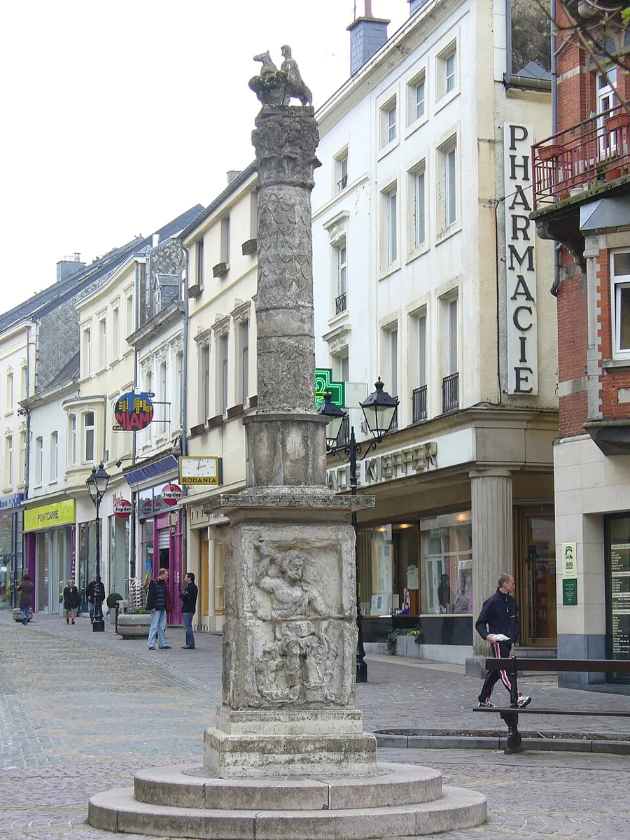 Nachbildung der römischen Jupitersäule in Arlon