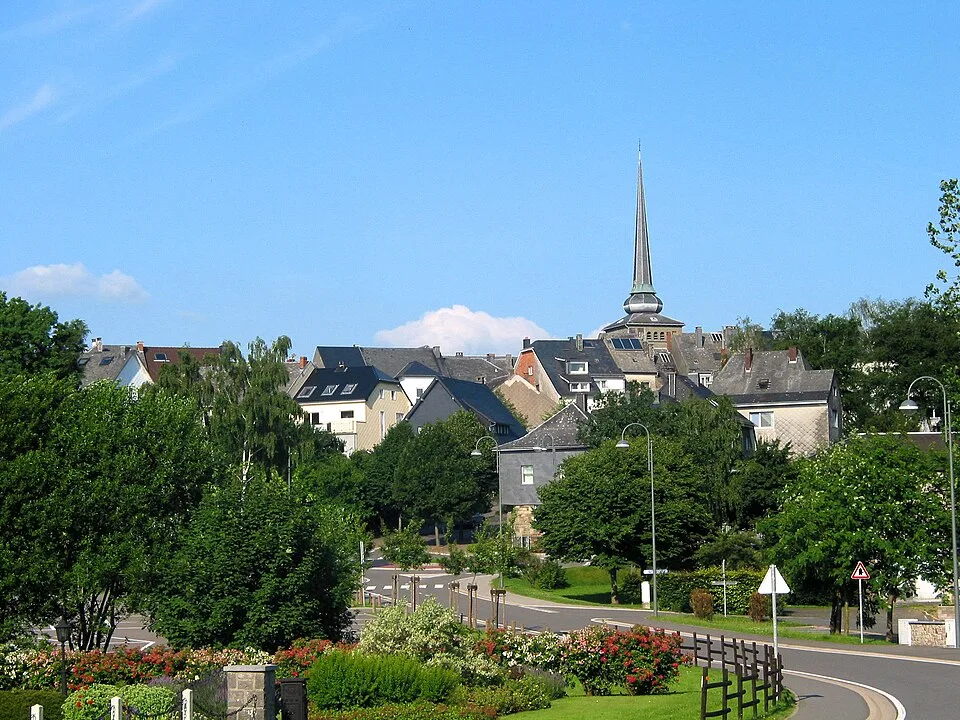 Stadtansicht von Sankt Vith
