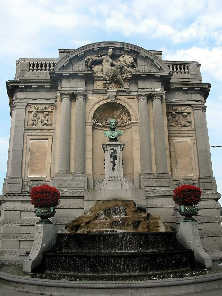 Ortmans-Brunnen in Verviers