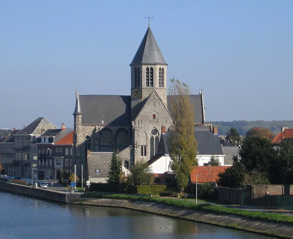 Kirche Onze-Lieve-Vrouw van Pamele an der Schelde