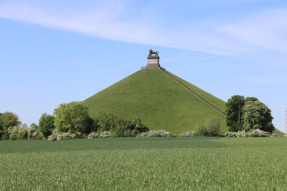Löwenhügel am Schlachtfeld von Waterloo