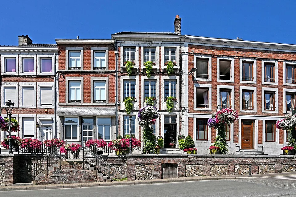 Stadtansicht von Herve