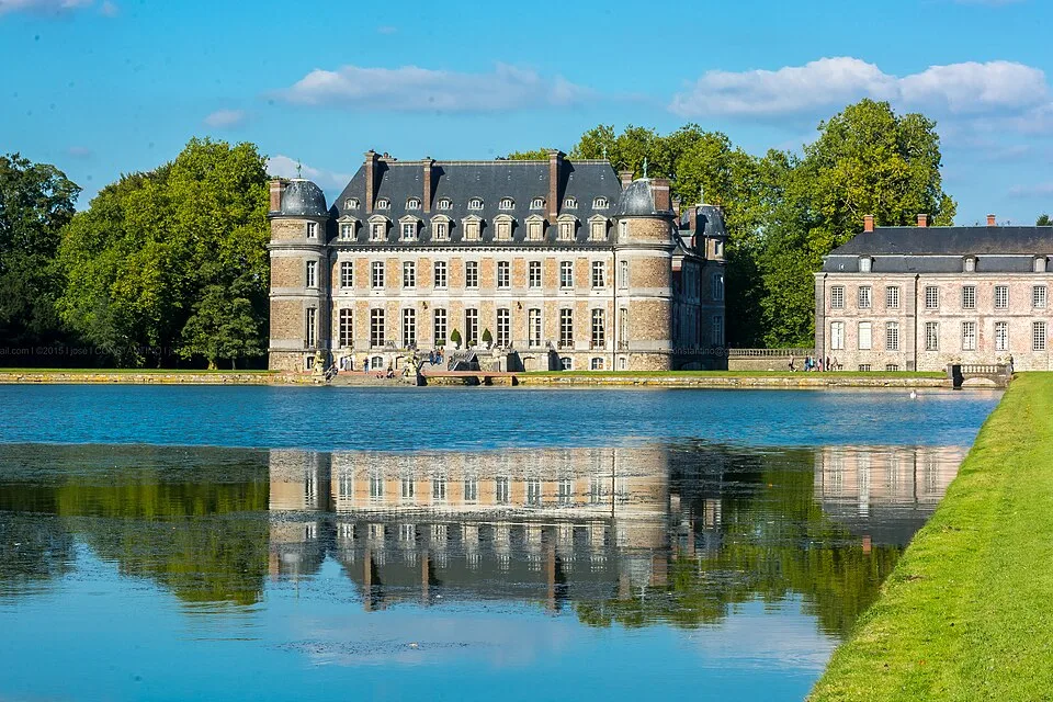Schloss Belœil mit Wassergraben