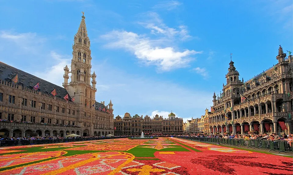 Blumenteppich auf der Grand-Place