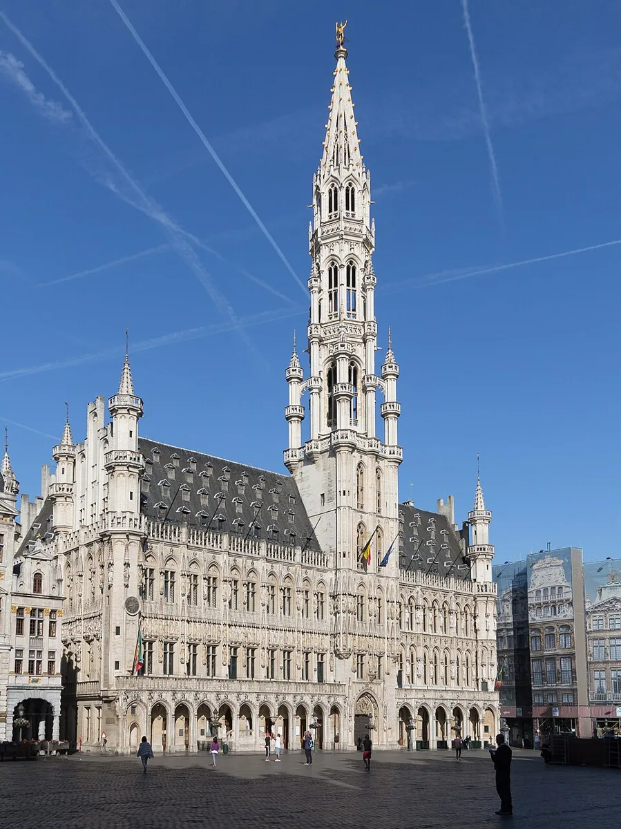 Rathaus an der Grand-Place in Brüssel