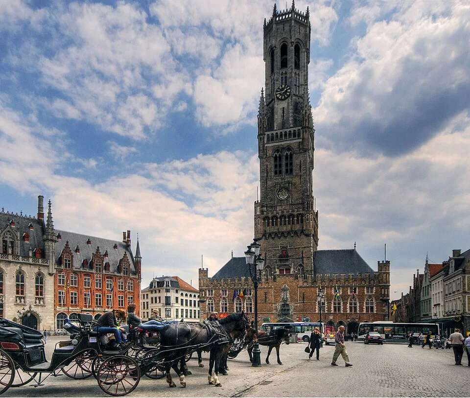 Markt und Belfried in Brügge