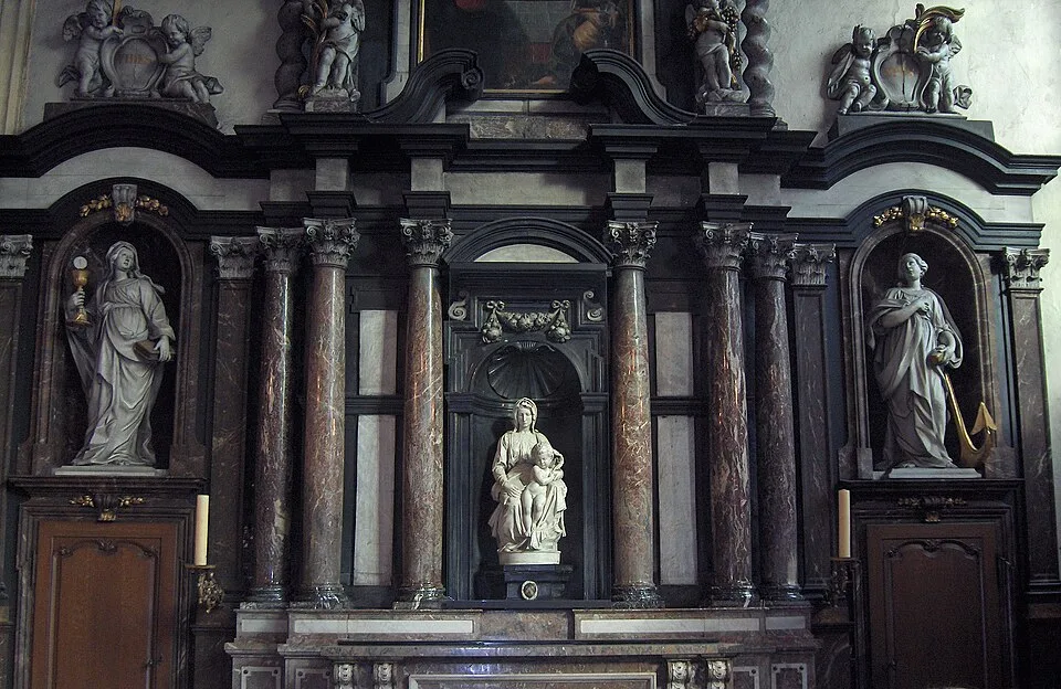 Michelangelos Madonna mit Kind in der Liebfrauenkirche in Brügge