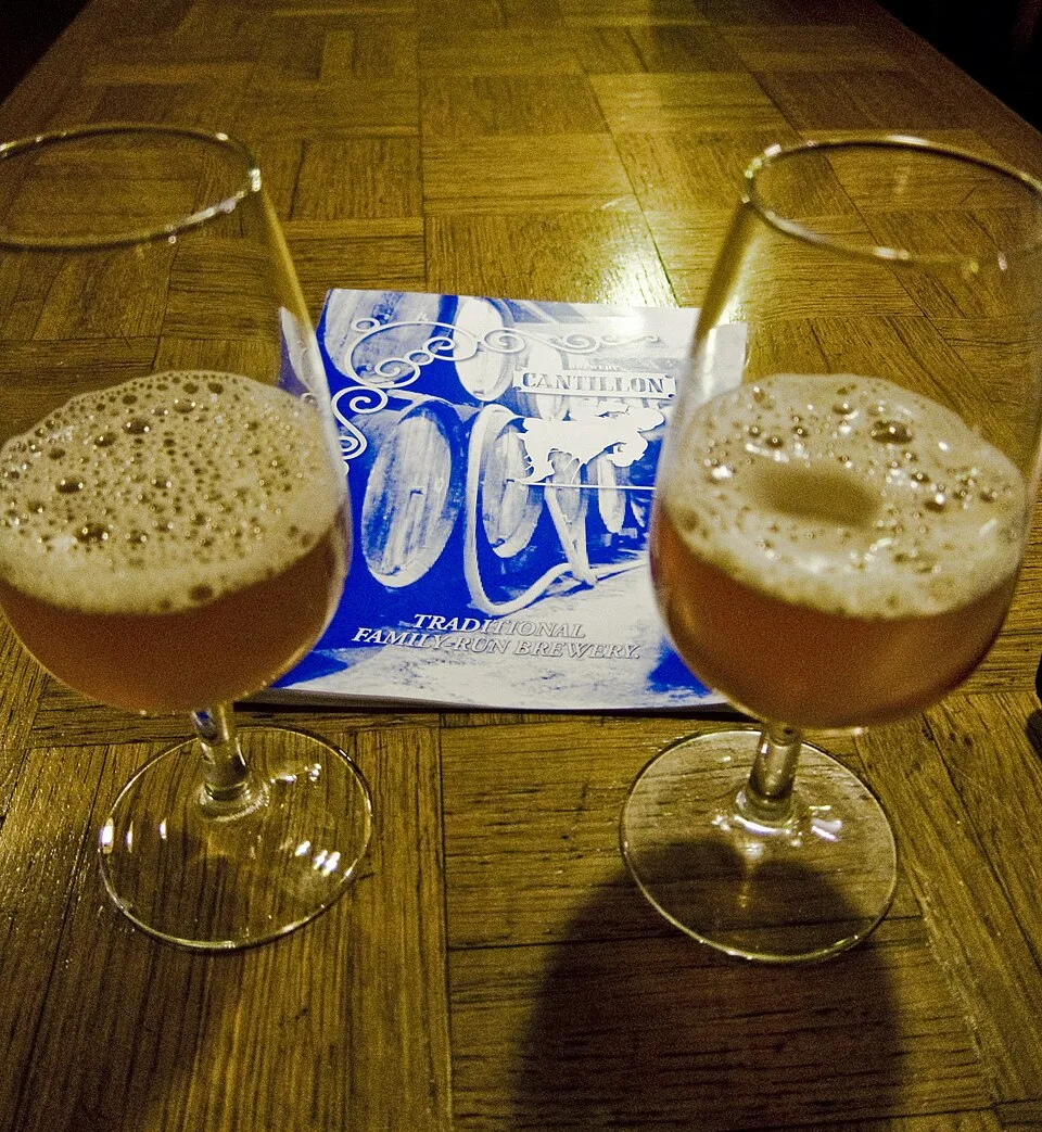 Geuze zur Verkostung bei Cantillon in Brüssel