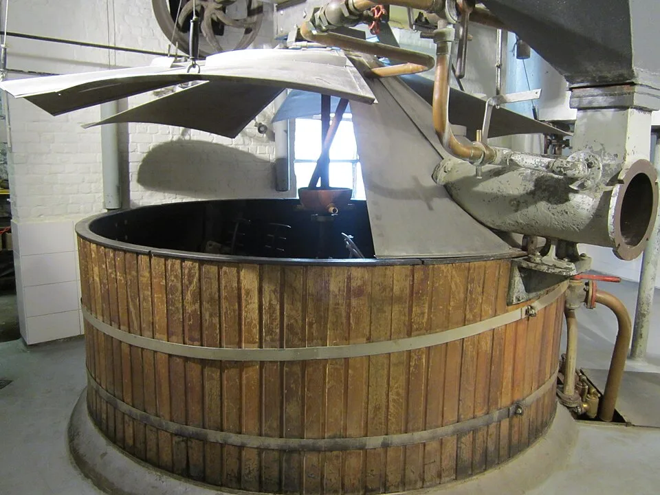 Maischbottich in der Brauerei Cantillon