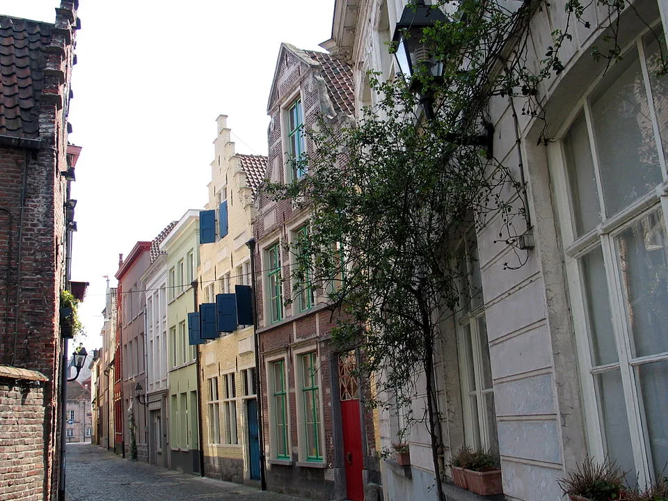 Gasse im Patershol-Viertel in Gent