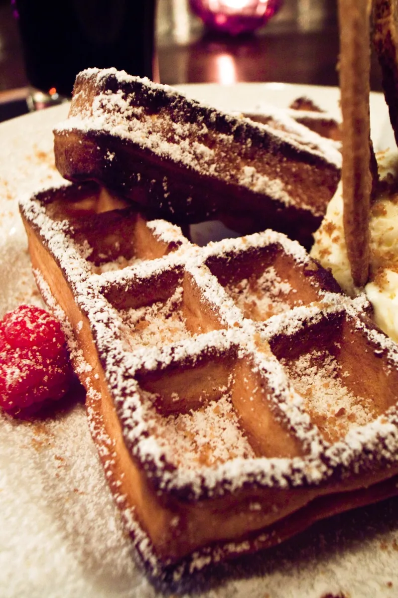 Rechteckige Brüsseler Waffel