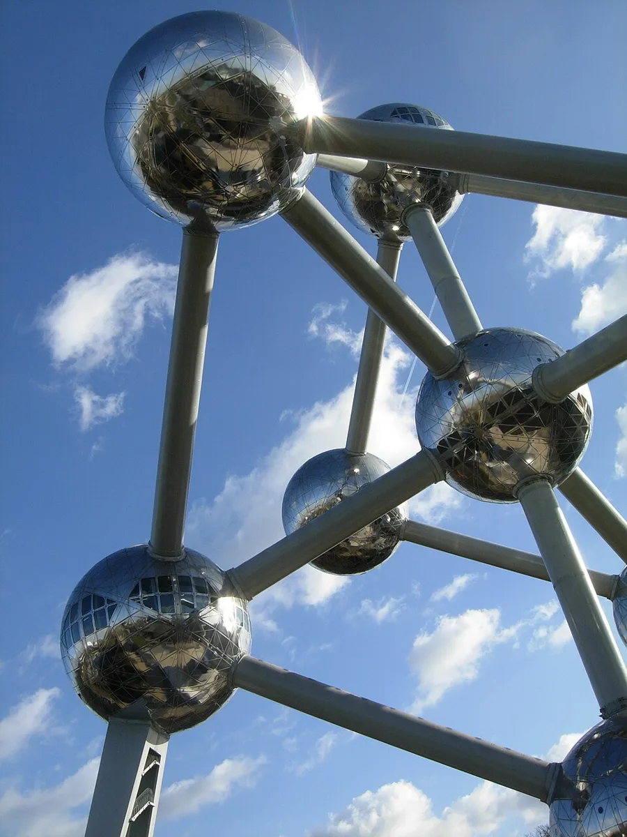 Kugeln des Atomiums in Brüssel