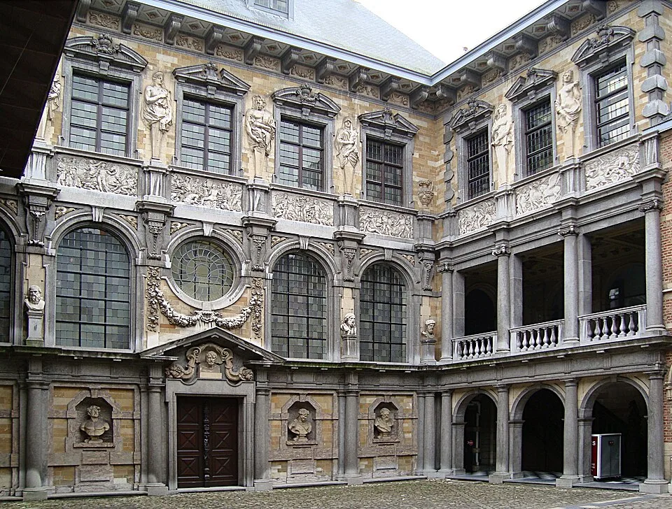 Innenhof des Rubenshauses in Antwerpen