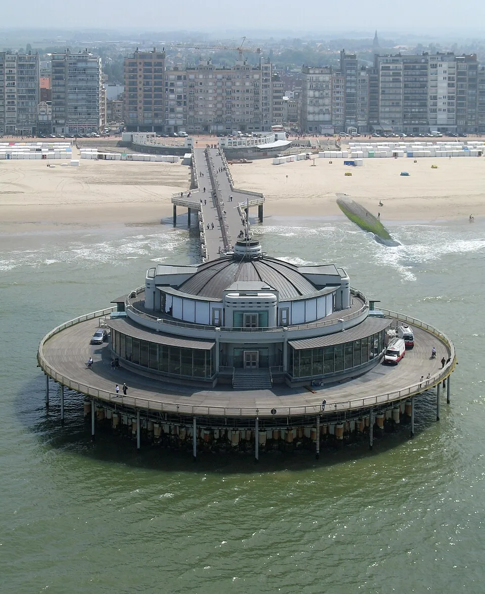 Seebrücke von Blankenberge