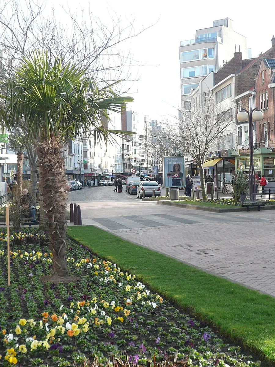 Zentrum von De Panne