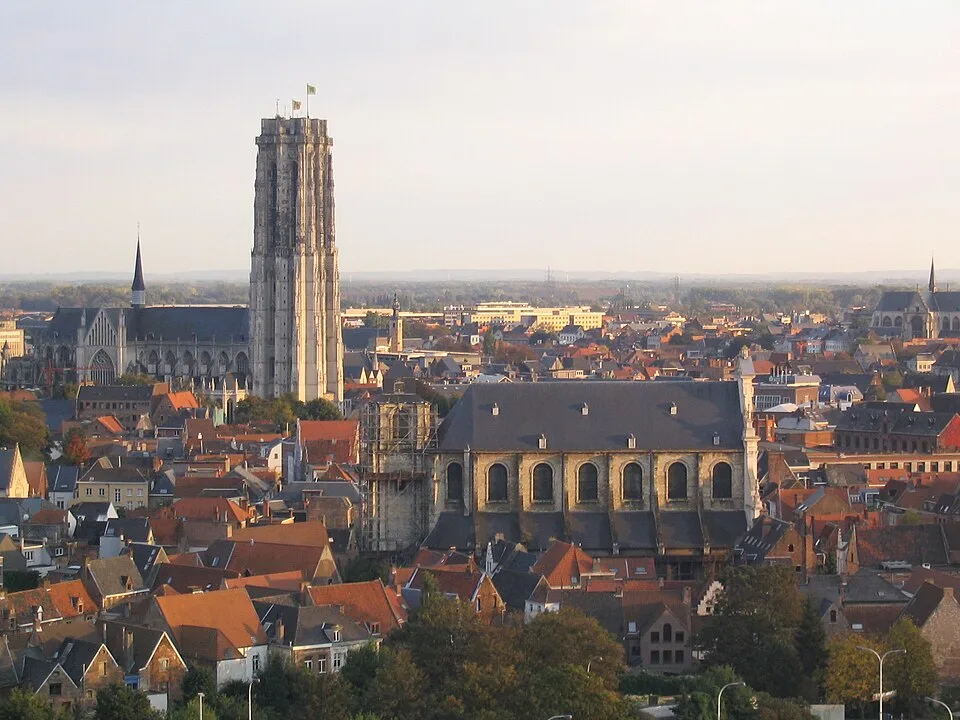 Blick über Mechelen