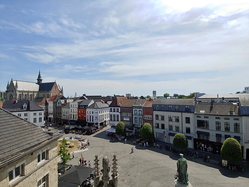 Blick vom Belfried über Aalst